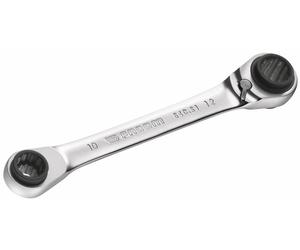 Facom 64C.S1 Cuatro 4 Sizes in One Ratchet Spanner Set 8, 10, 12 & 13mm