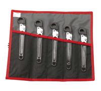 Facom 70A.JE5T 5 Piece Flare Nut Spanner Set in Tool Roll