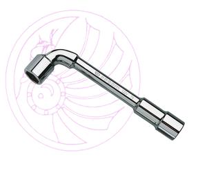 Facom 75.14 Forged Metric 6 X 6 Point Angled Open-Socket Wrench 14mm