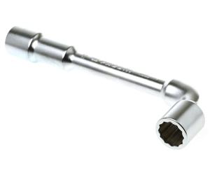 FACOM 76.19 Series 76 Forged Metric 12 x 6 Point Angled Open-Socket Wrench, 19 mm Size