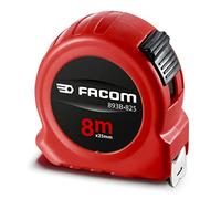 FACOM 8 M X 25 mm Red Series Measuring Tape with 893B.825Pb High Strength Nylon Coating