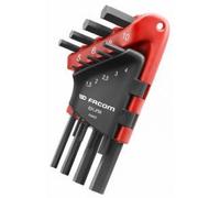 FACOM 82H.JP9A NEW RELEASE HOLDER METRIC HEX ALLEN KEY SET 1.5 - 10mm IN SLEEVE