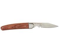 FACOM 840.1 Electrician Knife with Wire Stripper and Wood Handle, 180 mm Length