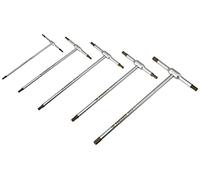 Facom 84TC.JE5 T-Handle Metric Hexagon Key Set 5 Piece