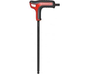 FACOM 84TZSA.7 6-Sided Ball Head Wrench - Red/Black, 7 mm