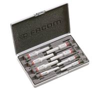 Facom AEF.J6 Micro Tech Screwdriver Set, 8 Pieces