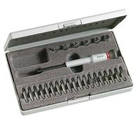 FACOM AEM.J2 Micro-TECH 26-Tool Set, Socket Holder and Bits and Socket, 31 mm Height, 130 mm Width, 205 mm Length