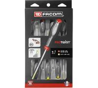 Facom AT.7PB Protwist® 7 Piece Slotted & Phillips Screwdriver Set
