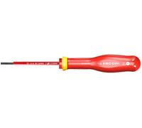 Facom AT3.5X75VE Screwdriver | Facom Protwist Slotted Screwdriver, Diameter 1/8", 3" Blade, Insulated 1000V