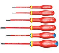 Facom ATDVE.J6 6 Pce. VDE Insulated Pro Screwdriver Set Slot/Pozi
