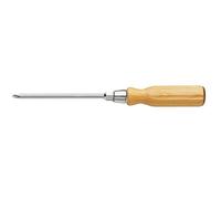 FACOM ATHH.P1 Phillips PH1 Wooden Handle Screwdriver 100 mm Pack of 1