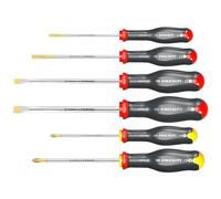 Facom Protwist 6 Piece Slotted and Phillips Screwdriver Set