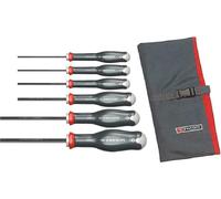 FACOM ATWHH.JT6 Set of 6 PROTWIST Screwdrivers with 6-Sided Perforations