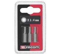Facom Bits Set EH 104, 3 Pieces, eh104.j3