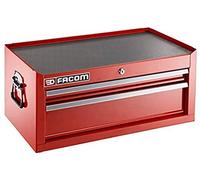 Facom BT.C2TA Metal Chest with 2 Drawers, Red