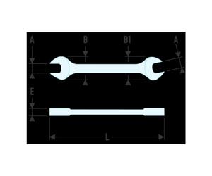 Facom Combination Spanner Series 44 Inch SLS 36 x 41 mm