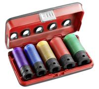 Facom Comp 5 VASOS IMPACTO ALU 15-17-19-21-22MM NSI.5LPB