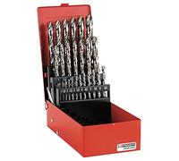 FACOM Drill Bit Set, Pointed Angle 118 Diameter 1 mm - 10 mm, 19 Pieces, 1 Piece, 222A.TJ19