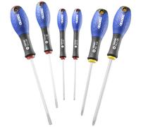 6pc screwdriver set slotted and phillips Britool Expert by Facom E160902 rdg