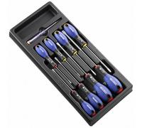 Facom Expert by Facom E194940B - 8 Piece Mechanic's And Electrician's Screwdriver Module