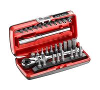 FACOM FAC30996 Set of 31 1/4 Bits and Ratchet R.180J31PB
