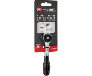 Facom FAC31182 Ratchet Bit Holder 1/4 Rotating Handle R.PE360PB