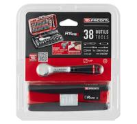 Facom FAC31215 HP Ratchet Set+1/4 6-Sided Sockets R.181NANOPB