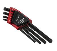 Facom FCM83HJP9A Long 83H.JP9A Metric Hex Key Set - Red (9-Piece)