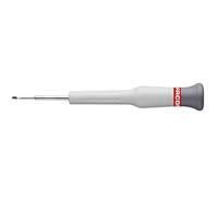 FACOM Hand Screwdriver Micro-Tech Ceramic Blade Anti-Static Slotted 1.8 x 35 mm, Pack of 1, AEF.1.8 x 35