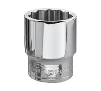 Facom J.13 Bi-Hex Socket, 3/8" Square Drive, 13mm