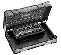 Facom J.400 17 Piece 3/8" Drive Bi Hexagon Socket Set 3/8"