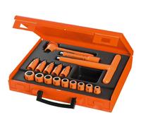 FACOM J.401Avse Vse Series Insulated Tool, 1.000V, 17 Piece, 65 mm Height, 280 mm Width, 345 mm Length