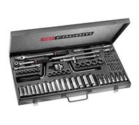 Facom J.451EP 58 Piece 3/8" Drive Socket and Bit Set Metric 3/8"