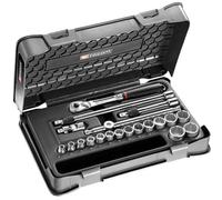 Facom JL.171-3P12 20 Piece 3/8" Drive Bi Hexagon Socket Set 3/8"