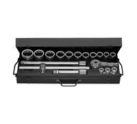 FACOM K.436E 12 Point Metric-Size Socket Set, 3/4" Size