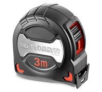FACOM - Measuring Tape 3m x 19mm - 897A.319PB - Anti-Slip Grip Case - Comfortable Grip - Matt Anti-Reflective Tape - with Hook - Professional or Personal Construction Tools