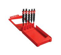 Facom Metric Punch Set 5 Piece Tri Material Shock Absorbing Handles FCM249GPB