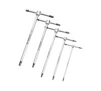 Facom Metric T Handle Hexagon Key Set 5 Piece With 3 Hexagon Ends FCM84TCJE5