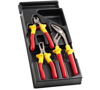 Facom MOD.VEA0 3 Piece VDE Insulated Plier Set in Module Tray