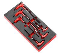 Facom MODM.84TZJ6SLS 6 Piece SLS T Handle Hex Key Set in Foam Module