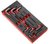 Facom MODM.84TZSA 7 Piece T-Handle Hexagon Key Foam Module Set 3 - 10mm