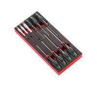 Facom MODM.AT6 10 Piece Protwist Tamperproof Torx Screwdriver Foam Module Set