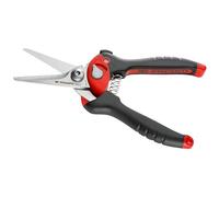 Facom Multi-Purpose Cutting Shears, 980PB, Alloy Steel Blade, Ambidextrous, Classic Style, Polyvinyl Chloride, Aluminium, Gummi, Metal Material