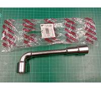 FACOM 76.19 Series 76 Forged Metric 12 x 6 Point Angled Open-Socket Wrench, 19 mm Size