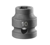 Facom NSS.10A 6-Point Stubby Impact Socket 1/2In Drive 10Mm