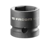 Facom NSS.21A 6-Point Stubby Impact Socket 1/2In Drive 21Mm