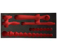 Facom PM.MODS161-3 Foam Tray, Black/Red