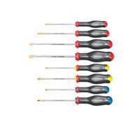 FACOM Protwist Screwdriver Set of 8 - at.J8PB, Silver, 8 Pieces