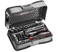 Facom R.161-4P12U 31 Piece 1/4" Drive Bi Hexagon Socket Set Imperial 1/4"