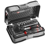 Facom R.161-4P6 21 Piece 1/4" Drive Bi Hexagon Socket Set 1/4"